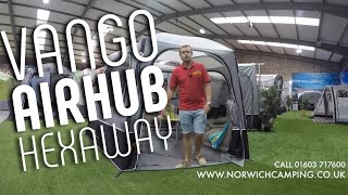 Vango AirHub Hexaway DriveAway Awning 2018 [upl. by Jule]