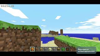 Trying to fall off a cliff in Minecraft Epic Fail [upl. by Gaby314]