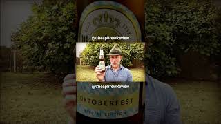 Warsteiner Oktoberfest Octoberfest Beer Review by A Beer Snobs Cheap Brew Review shorts [upl. by Hephzipa]