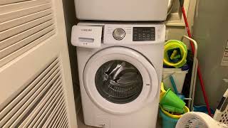 Flashback Friday 7 Samsung WF42H5000AWA2 washer and DV42H5000EWA3 dryer pictures [upl. by Lirva]