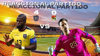 ECUADOR VS BOLIVIA reacción de hinchas  Eliminatorias 2024 [upl. by Adkins732]