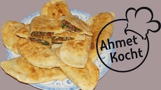 Rezept Teigtaschen mit Hackfleisch  AhmetKocht  türkisch kochen  Folge 107 [upl. by Arrec]