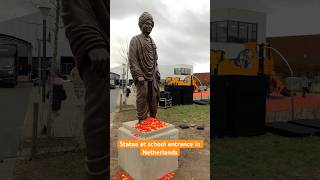 Swami Vivekananda statue opened at Netherlands netherlands swamivivekananda [upl. by Nauqed]