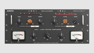 Audiority LDC2  Light Driven Compander Compressor  Expander Quick Demo [upl. by Barthold726]