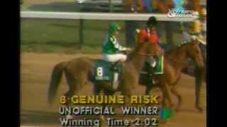 1980 Kentucky Derby  Genuine Risk [upl. by Llehcram441]