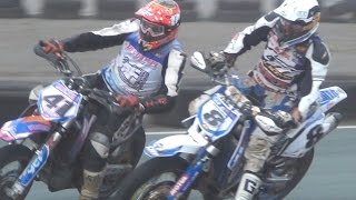 BRITISH SUPERMOTO 450 ELITE 2014  Rd4 REDNAL [upl. by Akzseinga]