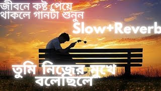 তুমি নিজের মুখে বলেছিলে Tumi nijer mukhe bolechile Slow ReverbBangla sad song😥😥Ujjal Mondal [upl. by Atnom]