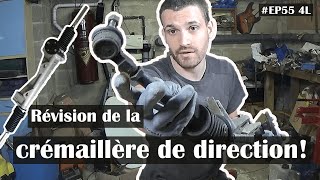 REMISE EN ETAT de la DIRECTION ⚙️de la 4L   EP55 4L [upl. by Sydney]