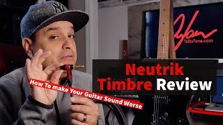 Neutrik Timbre Demo  How To make Your Guitar Sound Worse [upl. by Ellehcsor]