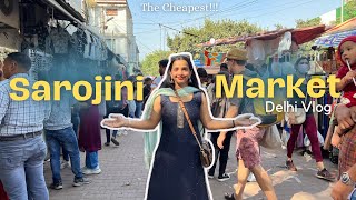 Sarojini Market  Delhi Vlog  Earring for just 30 rs  Cheapest market  Malavika Krishnadas [upl. by Francesco142]