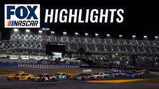 2021 Busch Clash at Daytona  NASCAR ON FOX HIGHLIGHTS [upl. by Annehcu167]