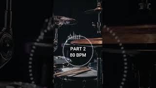 Radio Rock Beat I 80 BPM I Pre Chorus Loop drums drumbeat drummer [upl. by Esinereb]