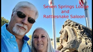 We Visit Seven Springs Lodge and Rattlesnake Saloon Northwest Alabama [upl. by Adnil89]