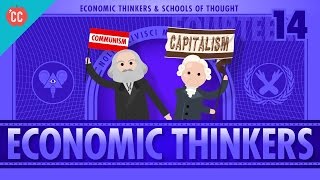 Economic Schools of Thought Crash Course Economics 14 [upl. by Carlota119]