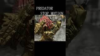 【Stop Motion】FERAL PREDATOR VS LASERSHOT PREDATOR 【NECA】 [upl. by Kcirredal95]