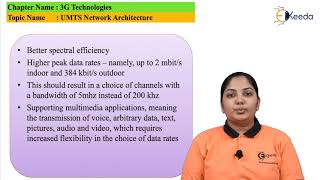 UMTS Network Architecture  3G Technology  Mobile Communication System [upl. by Tillie]