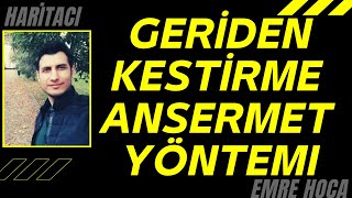 Geriden kestirme hesabı Ansermet yöntemi [upl. by Ydisac]