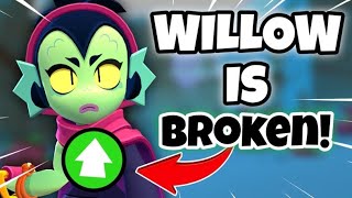 WILLOWS BREAKING BRAWL STARS  INSANE WILLOW GLITCH [upl. by Hagerman]