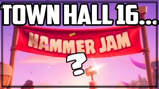 Town Hall 16 UPDATE  Hammer Jam in Clash of Clans [upl. by Atinra905]