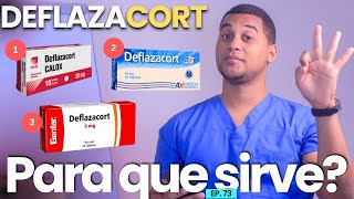 DEFLAZACORT PARA QUE SIRVE  3 COSAS  MEDICAMENTOS [upl. by Bara262]