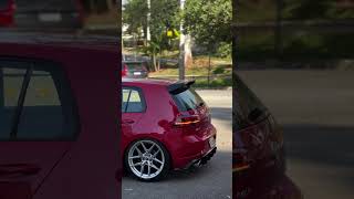 RED GOLF MK7 mk7manuel vwgolf golf7 [upl. by Yenitsed]