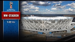 Russlands WMStadien Die Arena in Volgograd [upl. by Ablem]