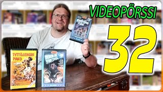 VideopÃ¶rssi 32 Tuoreimmat video ja julistekaupat VHS BLURAY DVD [upl. by Heyer]