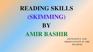 Reading SkillsSkimming [upl. by Neersan]