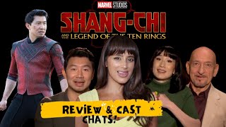 SHANGCHI Review amp interviews with the cast [upl. by Meekyh]