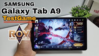 Samsung Tab A9 TestGame ROV หน้าจอ 87quot ฟิลลิ่งเล่นเกมเป็นไงบ้าง [upl. by Ayerim753]