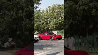 RED TAYCAN SPOTTED UFF🤩🤯🤯shorts shortvideo motivation carlover porsche foryou success [upl. by Dombrowski304]