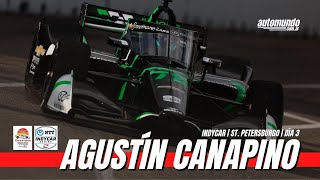 🔴 AGUSTÍN CANAPINO IndyCar en San Peterburgo  CARRERA [upl. by Washington824]