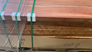 Sapele wood and Blood wood just in [upl. by Sherwynd]