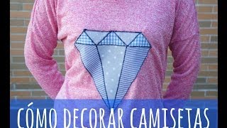 PINAFILI FILMS CÓMO DECORAR TUS CAMISETAS BÁSICAS [upl. by Ynnol218]