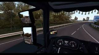 ETS 2 4k  Driving into the sunset  Exploring the roads of Klagenfurt to Maribor  Real Operation [upl. by Faden]