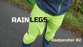 Der Radpendler 2  RAINLEGS gut für trockene Beine auf dem Weg zur Arbeit [upl. by Kerrill]