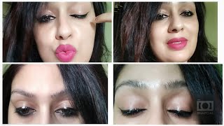 Lakme shine line eye liner review vlog2018  Beautiful eyes  pampering myself  indian youtuber [upl. by Danby]