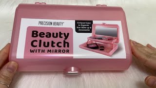 Caboodles Dupe Review  What fits inside Precision Beauty Case [upl. by Oinota]