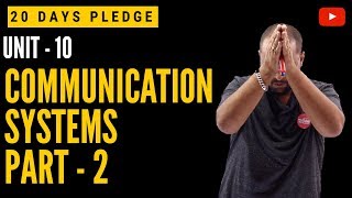 239 Class 12  Physics  20 Days Pledge  Communication System  Part2  Physics Baba [upl. by Maybelle469]