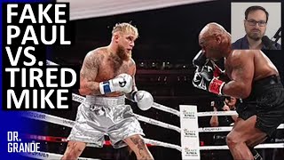 Fake Boxer and Retired Champion Pull Off Reckless Cash Grab  Jake Paul vs Mike Tyson Analysis [upl. by Alf]