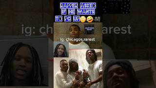 CHICAGO RAPPER DROSE 600 GETS ASKED IF WANTS TO PC UP OR PRESS CHARGES😳🤣MY REACTION KINGVON [upl. by Castora]