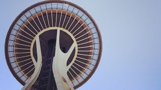 Visiting the Space Needle [upl. by Lashoh150]