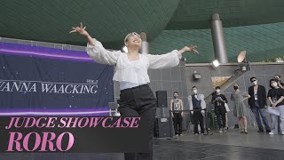 Roro  Judge showcase IWannaWaackingvol3 [upl. by Junia]