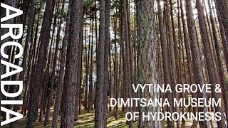 Vytina Grove amp Dimitsana Outdoor Museum Of Hydrokinesis – Arcadia  Greece 4K [upl. by Arriec]