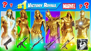 The RANDOM FULL GOLD MARVEL Challenge [upl. by Okihcas]