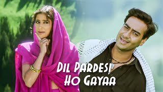 Dil Pardesi Ho Gaya  Kachche Dhaage  Lata Mangeshkar  Kumar Sanu  Ajay Devgn  Manisha Koirala [upl. by Attelliw682]