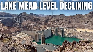 Lake Mead Water Level Update  July 26 Update  Where is Water Going [upl. by Coray]