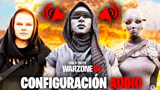 LA MEJOR CONFIGURACIÓN de AUDIO y SONIDO para WARZONE 3  ESCUCHAR MEJOR los PASOS en WARZONE 3 [upl. by Brigida]