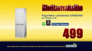 Spot Volantino Rottamatutto Euronics Agosto 2014 [upl. by Adhamh]