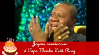 Titre  quotMAMANquot POUR SOUHAITER UN JOYEUX ANNIVERSAIRE A PAPA WEMBA [upl. by Hamlet]